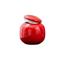 Ceramic Tea Storage Jar Tea Coffee Sugar Storage Canister Tea Empty Mini Box