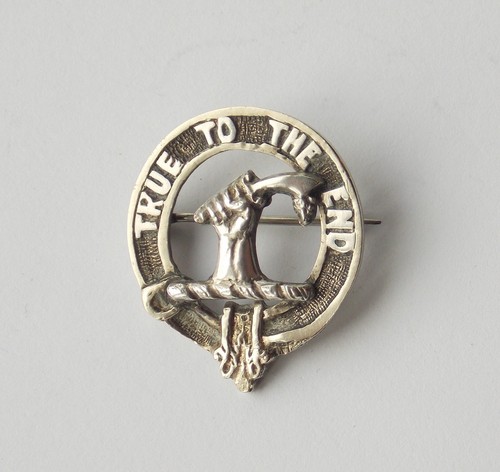 Vintage scottish clan brooch - vintage,