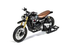 James Bond Triumph Scrambler 1200XE Bike Norway No Time To Die Model Motorbike