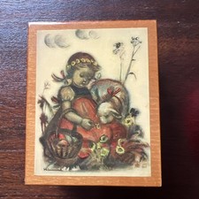 Vintage Hummel Lacquered Wood
