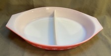 Vintage Pyrex JAJ Gaiety Coral