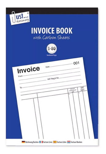 Full size invoice - size,