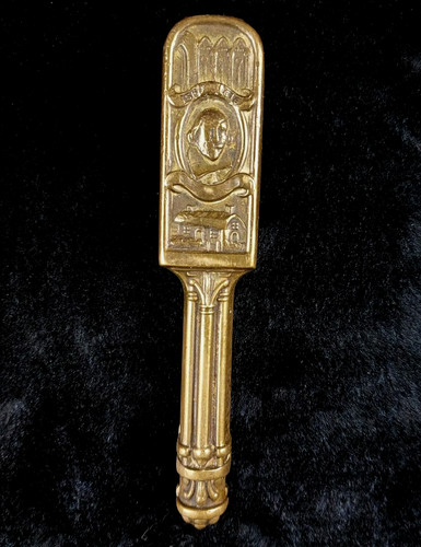 Antique brass nutcracker - brass,