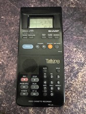 Sharp Talking Handset Video Cassette Recorder Remote G0491ge 