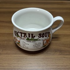 Vintage oxtail Soup Mug