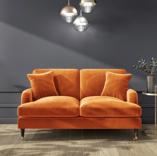 Velvet sofa seater - sofa,