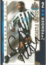 TITUS BRAMBLE SIGNED NEWCASTLE