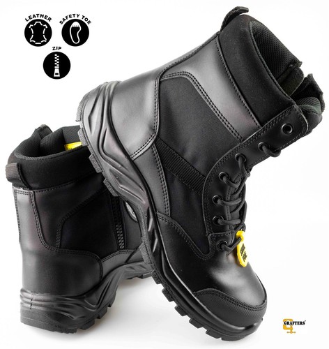 Mens black leather - mens,