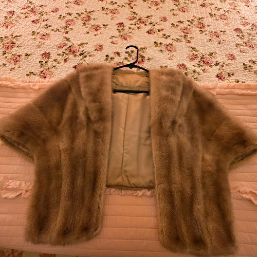 Vintage 1950s blonde mink fur - 1950s,