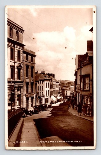 Wales high street - high,