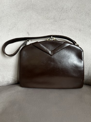 Vintage 1950s waldybag brown - 1950s,