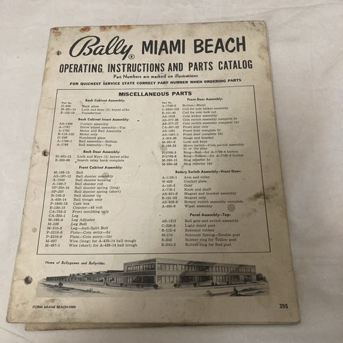 Bally miami beach pin - -,