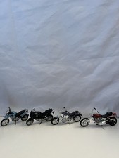 maisto model motorbikes X 4