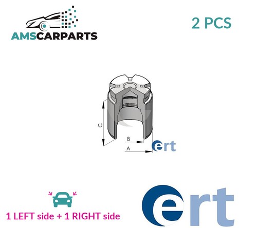 Brake caliper piston pair rear - caliper,