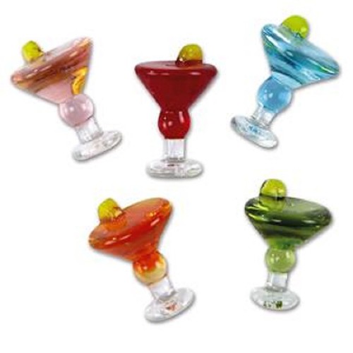 Half dozen martini glass - half,