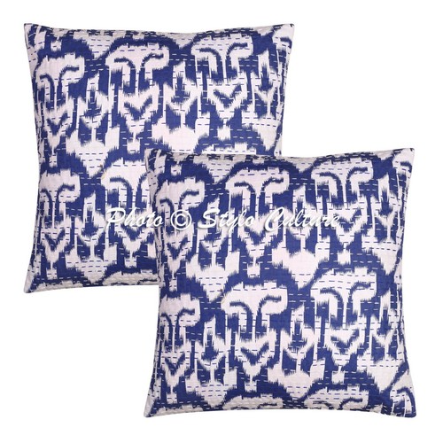 Decorative ikat cushions - decorative,