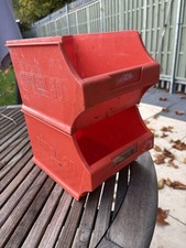 Plastic Parts Lin Bins Component Storage Boxes Workshop Picking Bin Wall Rack