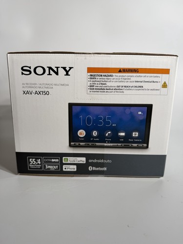 Sony xav ax150 95in apple - xav-ax150, 6.95in