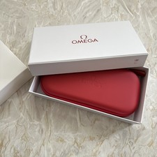 GENUINE OMEGA RED WATCH BOX /
