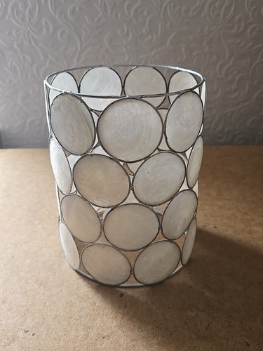 Capiz shell small lightshade - shell,