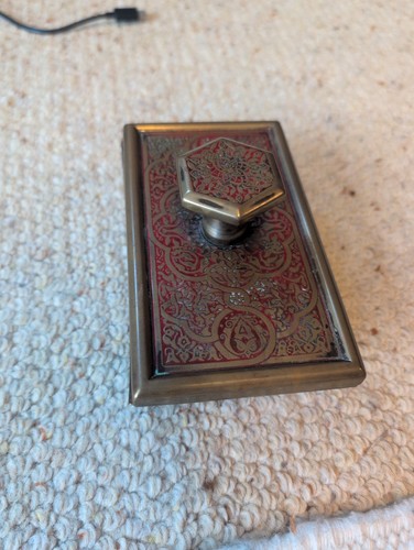 Antique victorian brass pugin - brass,