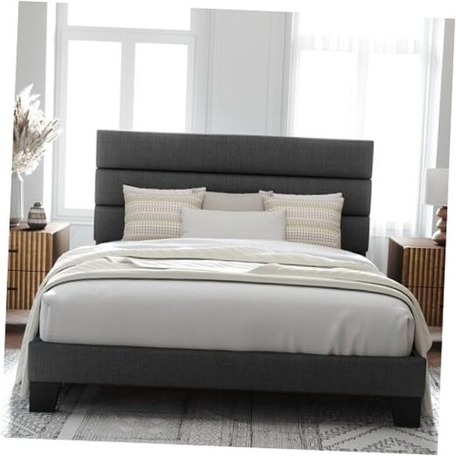 Size platform bed frame - size,