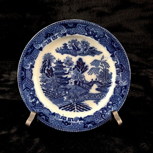 Maling blue willow - willow, 6.5"