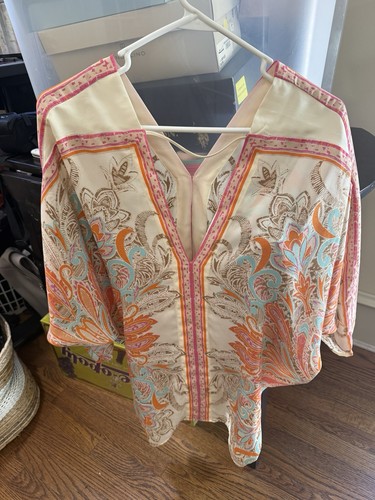 Bohemian summer flowy top with - summer,