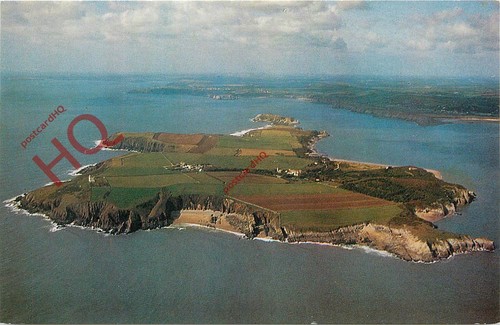 Picture postcard caldey - picture, postcard::caldey