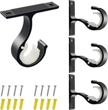 New 4 Pcs Curtain Rail