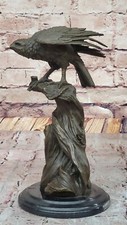 Handmade Bronze Bird Statue -