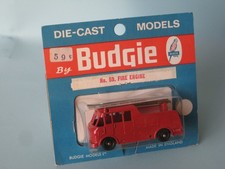 Budgie Toys 59 Fire Engine in Blister Pack 65mm Toy Model Corgi
