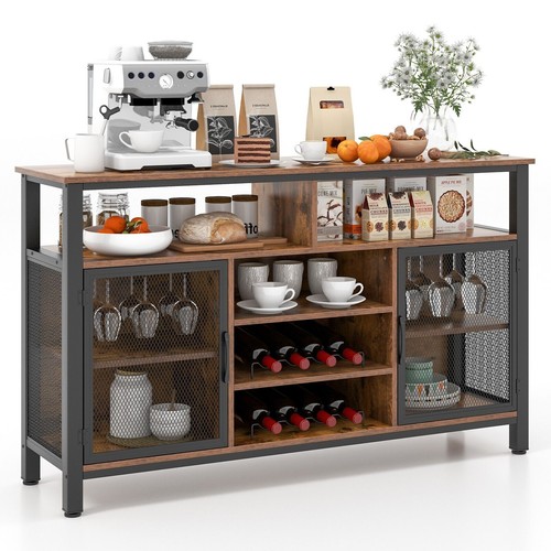 Wine bar cabinet - wine, 140cm