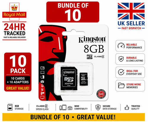 8gb micro memory card - 10,