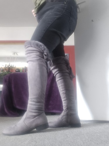 Over the knee thigh - the,