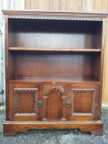 Old charm bookcase cabinet - old,