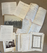 Colonel McConnel Carlisle Boys Brigade 1902 - various items