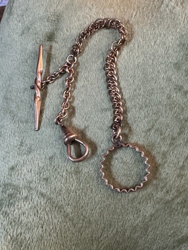 Vintage albert pocket watch - vintage,