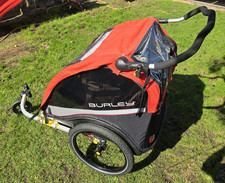 Burley Cub X  Double Cycle Trailer With Rollcage & Suspension - Good condition