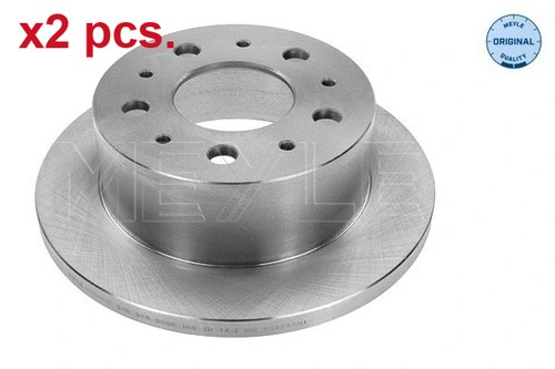 Pcs rear brake disc - pcs, rotos