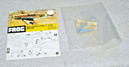 Frog model aircraft 72 - frog,