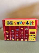 Halifax Save 4 It Coin Sorter Money Box Red