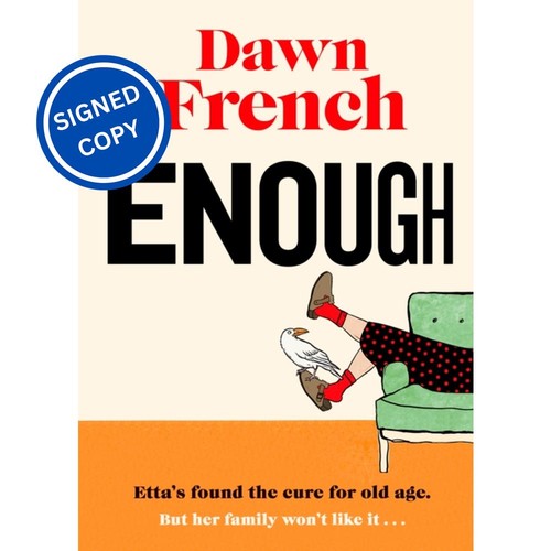 Signed book enough by dawn - book,