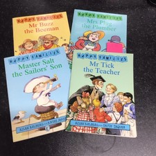 4x (Happy Families) By Allan Ahlberg