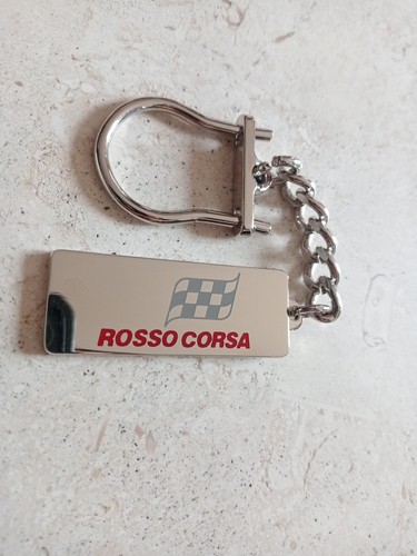 Vintage racing red - vintage, keychain