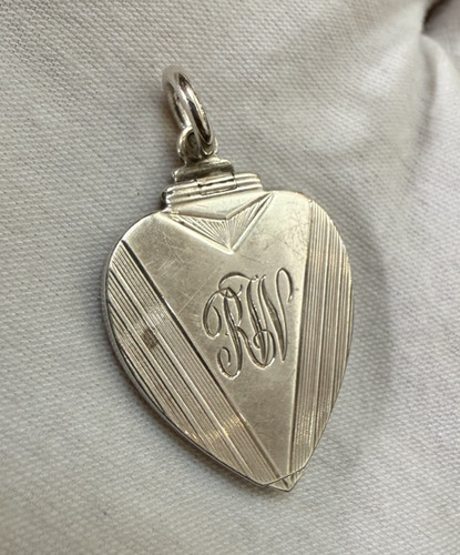 Art deco locket 925 sterling - 925,