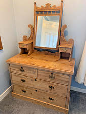 Vintage Pine Dressing Table