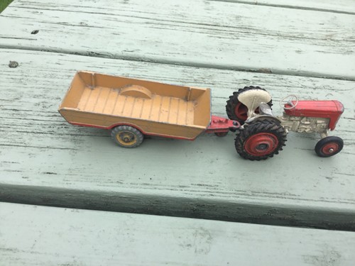 Dinky farm tractor - dinky,