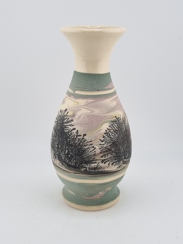 Boscastle pottery vase - pottery,