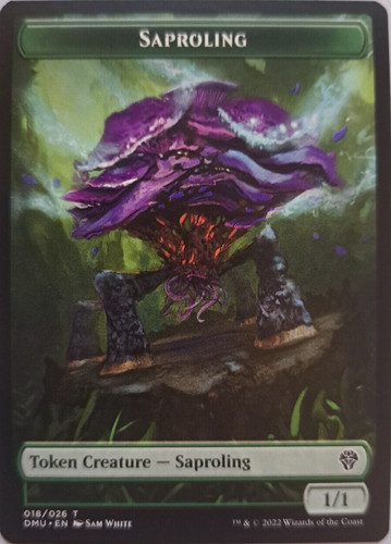 Saproling token dominaria - saproling,